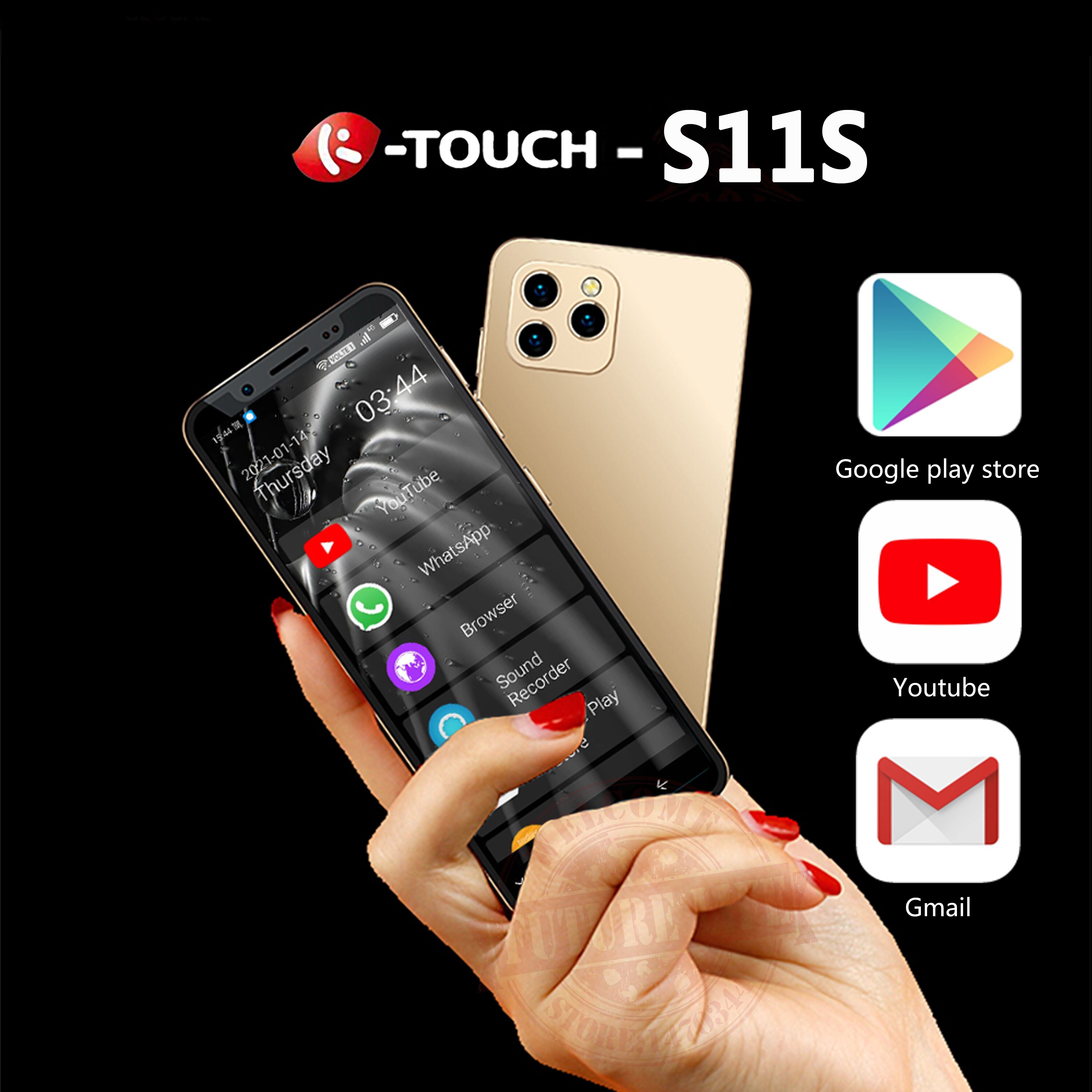 2021 Anica K-TOUCH S11S Google Play  3G + 32G..